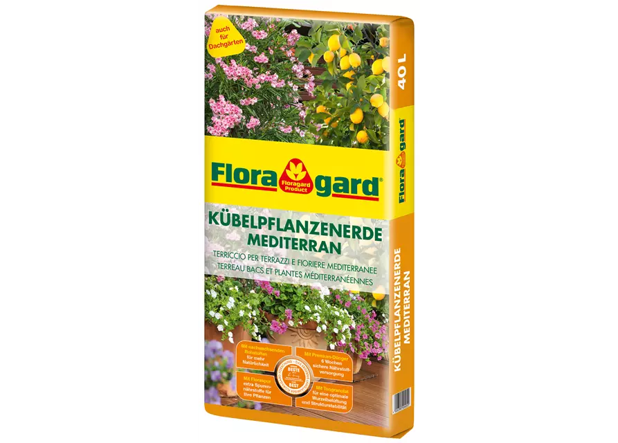 Floragard Kübelpflanzenerde mediterran