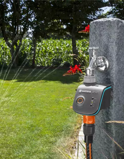 Gardena Sprinklersystem Versenk-Viereckregner OS 140