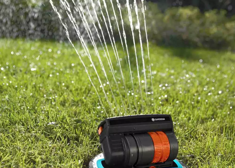 Gardena Sprinklersystem Versenk-Viereckregner OS 140