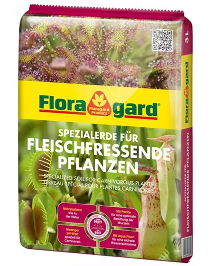 Floragard Spezialerde für fleischfressende Pflanzen