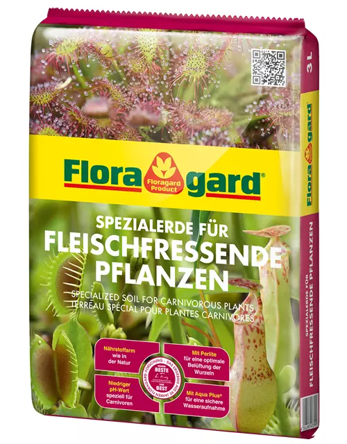 Floragard Spezialerde für fleischfressende Pflanzen