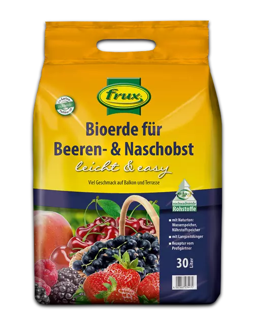 frux Bioerde für Beeren- & Naschobst