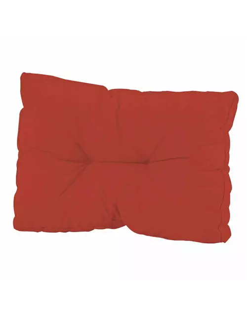 Madison Palettenrückenkissen Basic 60x43 cm rot