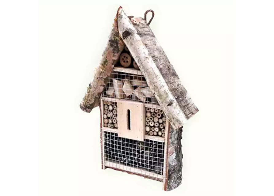 H.G-Vogel Insektenhotel 48x34x11cm Birke/Bambus 