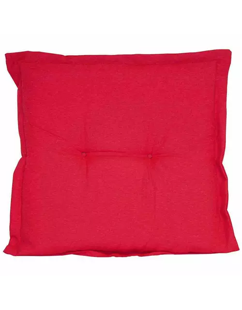 Madison Sitzkissen hocker 50x50x5 cm rot