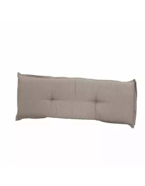 Madison Bankauflage 140x48cm grau-beige Baumwolle 