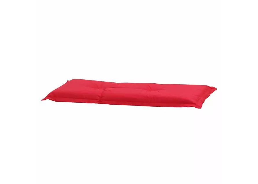 Madison Auflage für Gartenbank 2-Sitzer 110 cm rot Baumwolle-Polyester