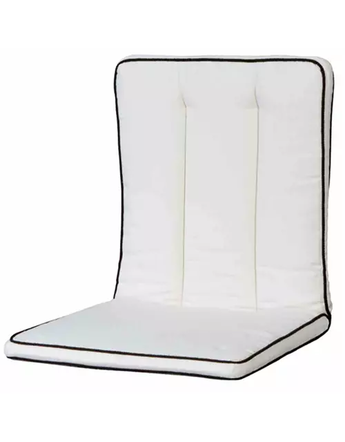 MBM Auflage für Relaxstuhl Romeo 44 cm x 87 cm creme Baumwolle-Polyester