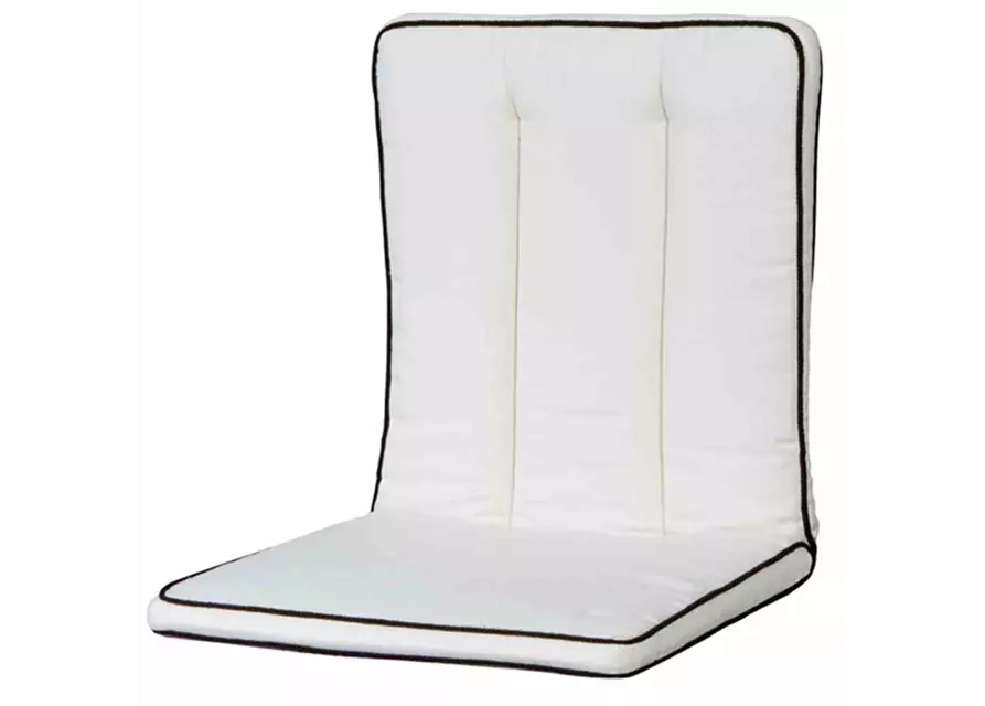 MBM Auflage für Relaxstuhl Romeo 44 cm x 87 cm creme Baumwolle-Polyester