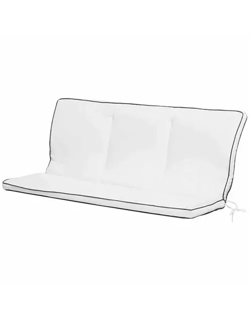 MBM Auflage für Bank Romeo 2 Sitzer 115 cm x 88 cm creme