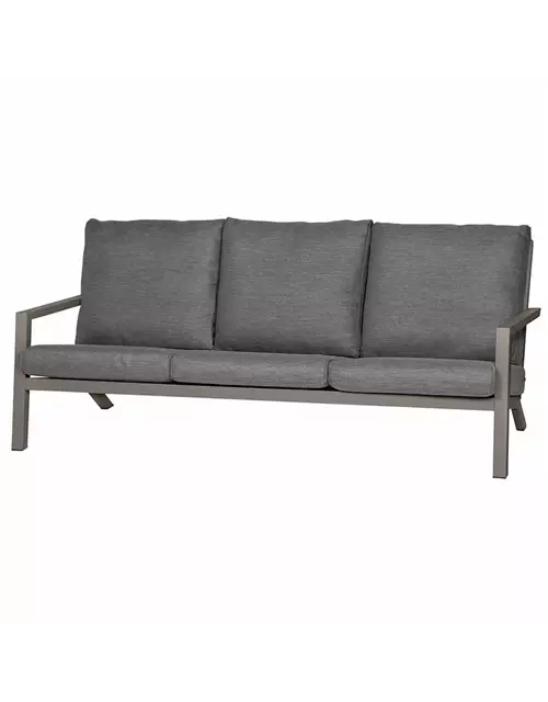 Siena Garden Belia 3-Sitzersofa 91x210x81 cm Aluminium 