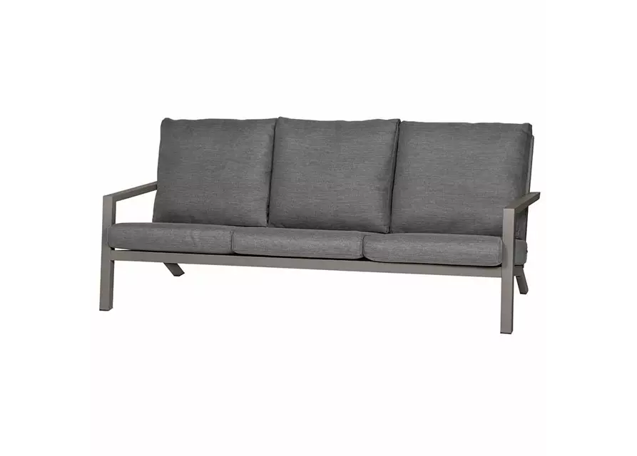 Siena Garden Belia 3-Sitzersofa 91x210x81 cm Aluminium 