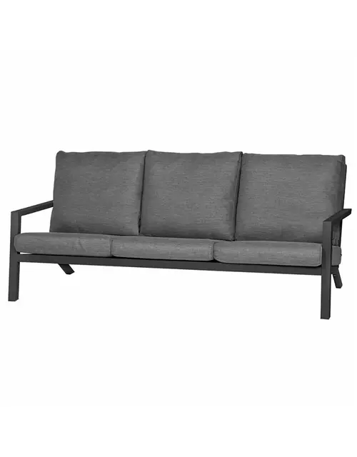 Siena Garden Belia 3-Sitzersofa Aluminium inklusive Kissen 