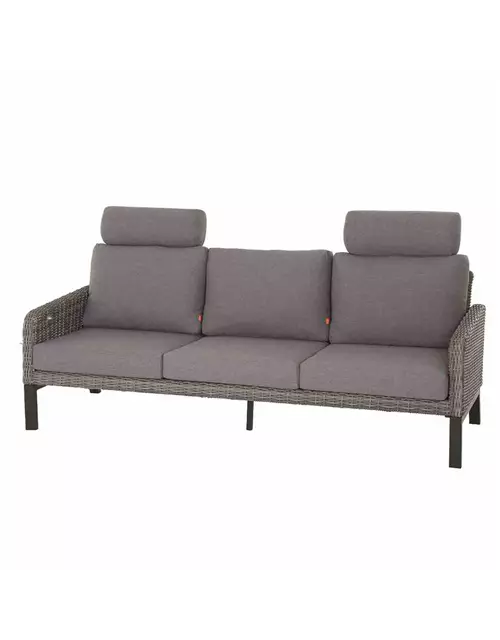 Siena Garden Bellani 3-Sitzer Sofa Aluminum/Gardino® 