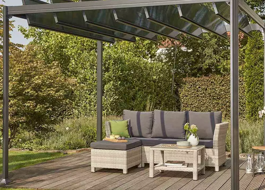 Siena Garden Pergola 300x300cm Aluminium 