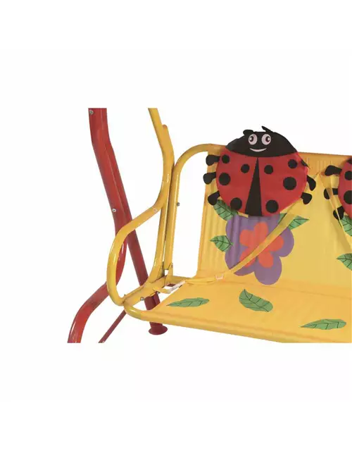 Siena Garden Kinderschaukel Marie 75x115x118 cm rot