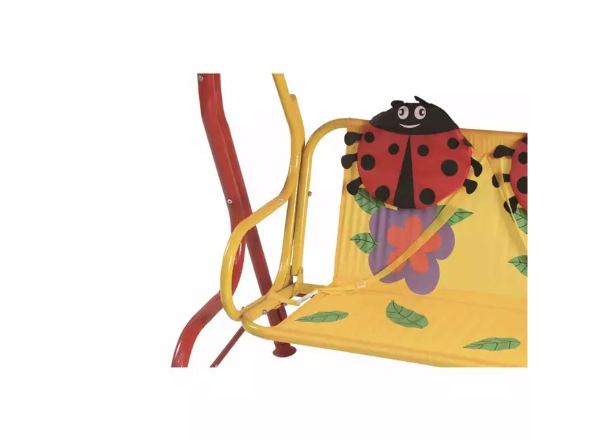 Siena Garden Kinderschaukel Marie 75x115x118 cm rot