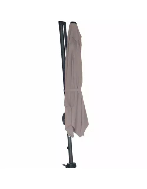 Siena Garden Ampelschirm Eagle N+, 270x270 cm anthrazit/taupe