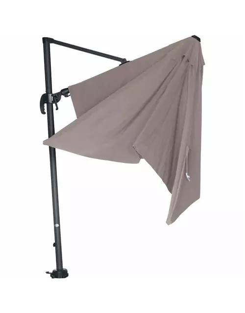 Siena Garden Ampelschirm Eagle N+, 270x270 cm anthrazit/taupe