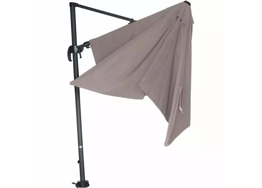 Siena Garden Ampelschirm Eagle N+, 270x270 cm anthrazit/taupe