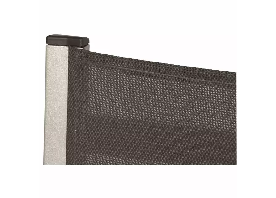 MWH Klappstuhl Elements Textilgewebe 68 cm x 62 cm x 110 cm silber-anthrazit