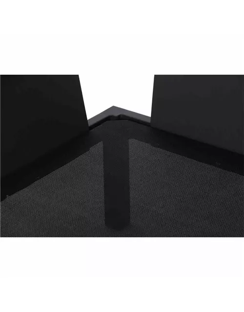 Siena Garden Lounge inkl. Kissen Modul Eckteil 74x74x75 cm, schwarz, Grau 