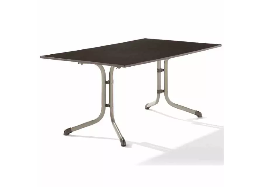 Sieger Klapptisch vivodur 165x95x73 cm champagner braun