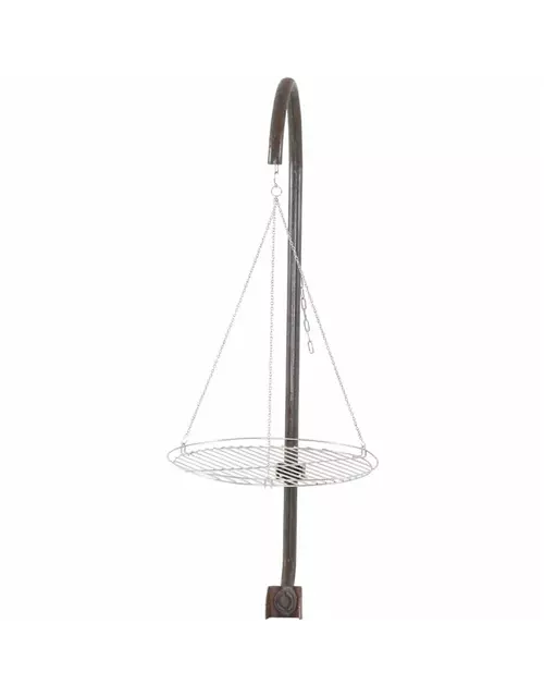 Siena Garden Grillgalgen 75x130x77 cm anthrazit Metall 