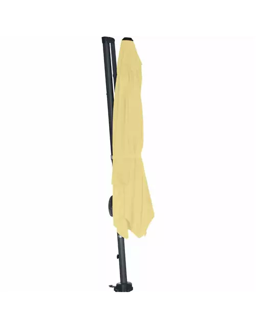 Siena Garden Ampelschirm Eagle N+, 270x270 cm anthrazit/ecru