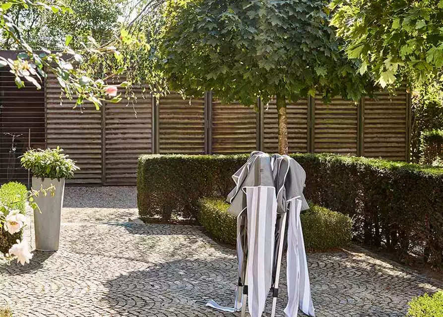 Siena Garden Faltpavillon 300x300x262cm grau Aluminium