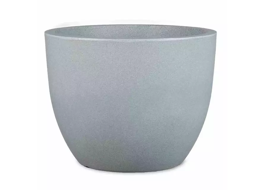 PP-Plastic Gefäß Padua 50 Ø50x38,5cm stein-grau 