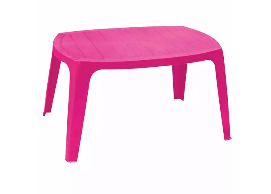 Progarden Kai Beistelltisch 76x49x43 cm pink Kunststoff