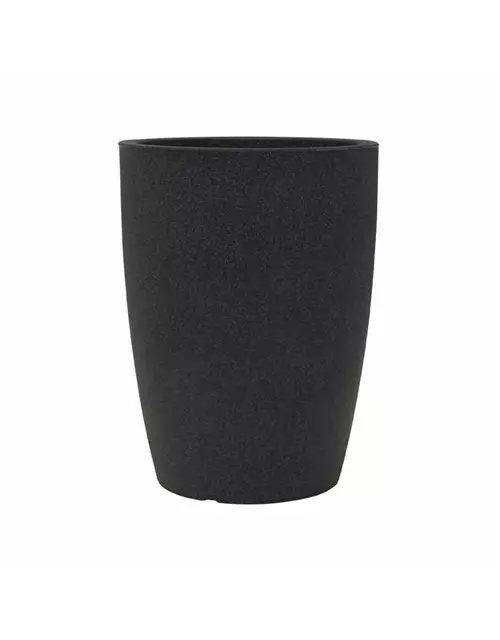 PP-Plastic Gefäß Verona 40 Ø 40x53,5cm schwarz Granit 