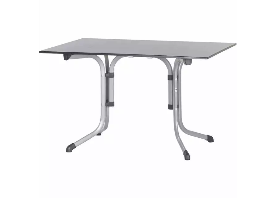 Sieger Klapptisch vivodur 120x80x73 cm graphit grau