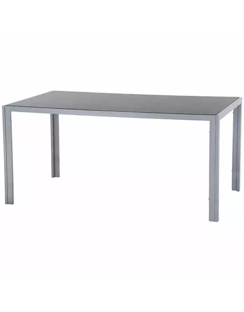 Siena Garden Tisch Reno, 160x90 cm silber