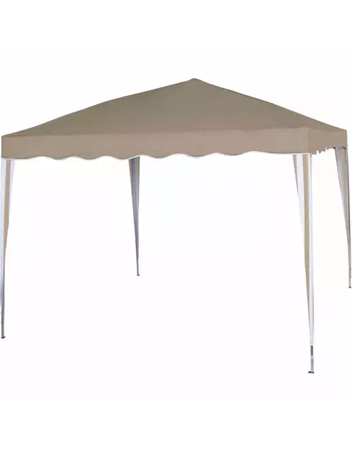 Siena Garden Faltpavillon 300x300x262cm taupe Aluminium