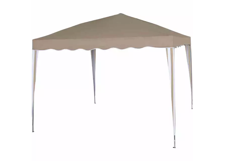 Siena Garden Faltpavillon 300x300x262cm taupe Aluminium