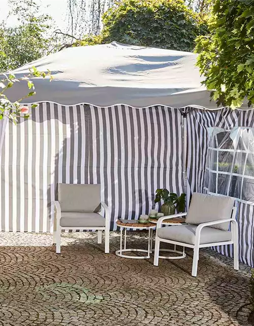 Siena Garden Faltpavillon 300x300x262cm taupe Aluminium