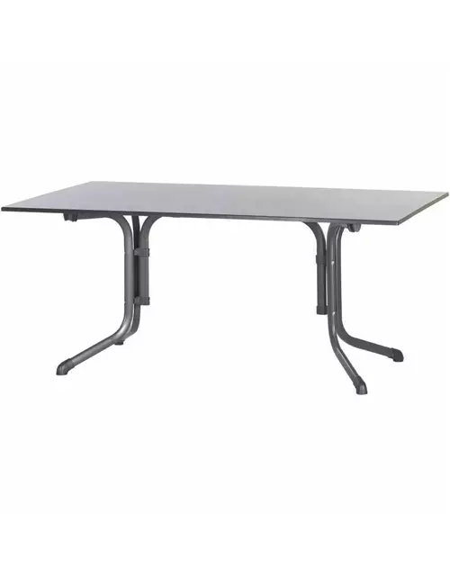 Sieger Klapptisch vivodur 165x95x73 cm eisengrau grau