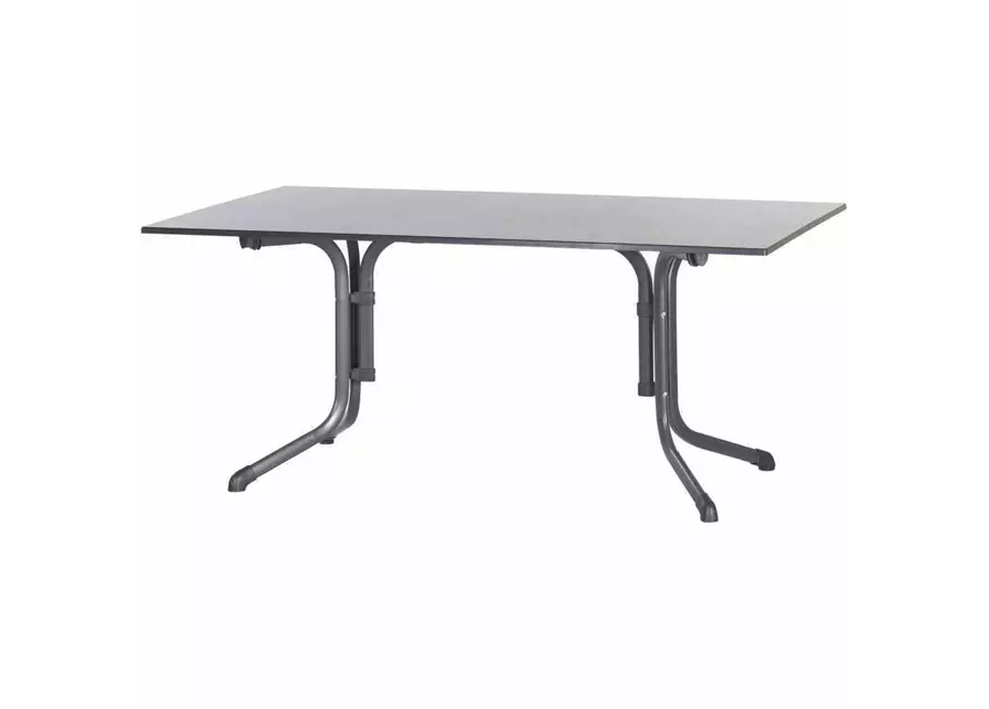 Sieger Klapptisch vivodur 165x95x73 cm eisengrau grau