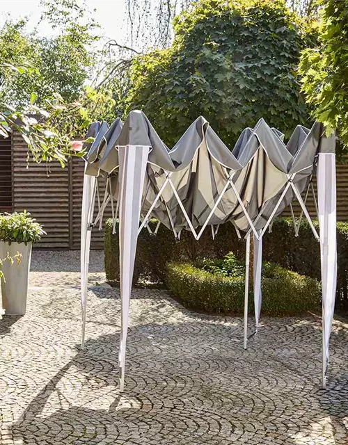 Siena Garden Faltpavillon 300x300x262cm taupe Aluminium