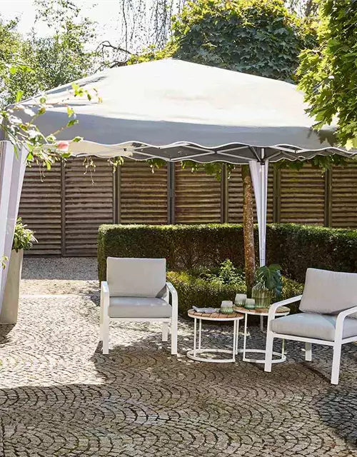 Siena Garden Faltpavillon 300x300x262cm taupe Aluminium