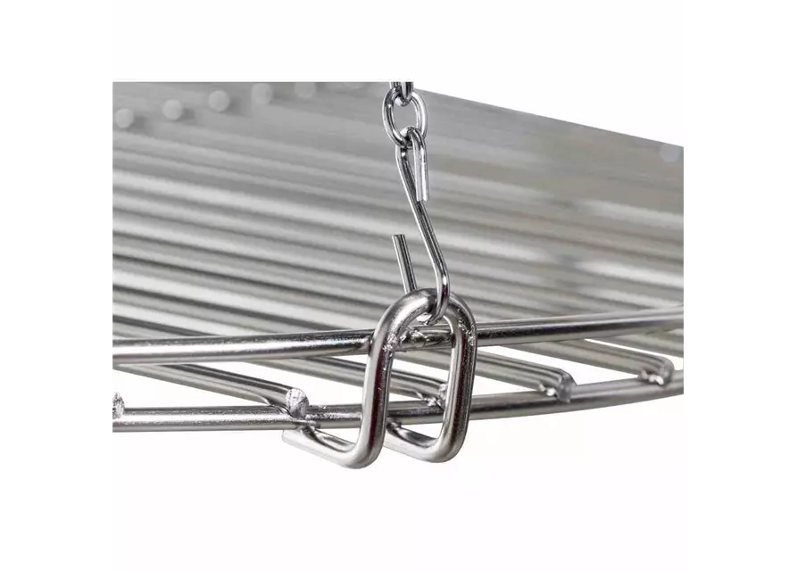 Siena Garden Grillrost INOX zu 75er Feuerschale inkl. Kette und S-Haken, Edelstahl