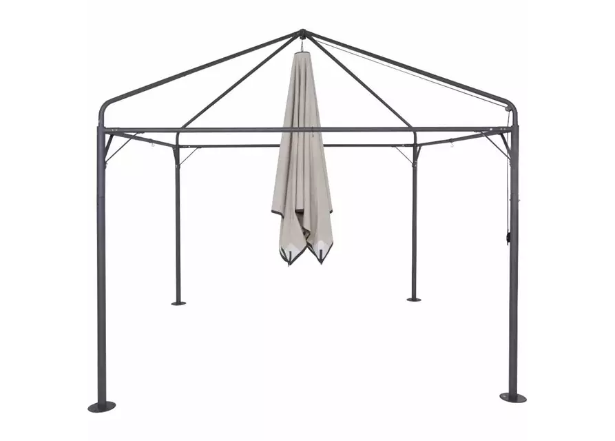 Siena Garden Ascot Pavillon 300x300cm Stahl/Polyester 