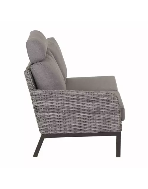 Siena Garden Bellani Ecksofa links Aluminum/Gardino® 