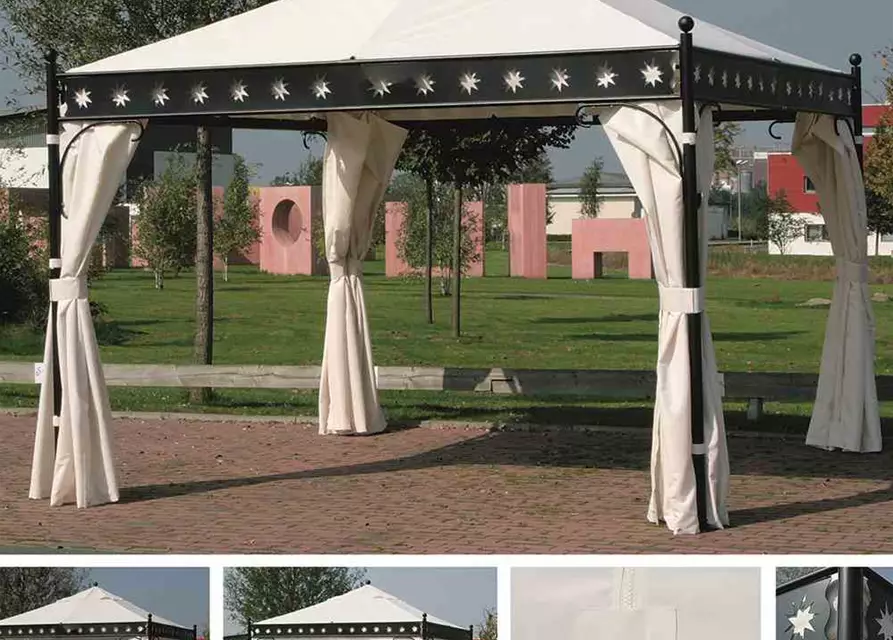 Siena Garden Ersatzdach zu Pavillon Korfu 350x350cm natur