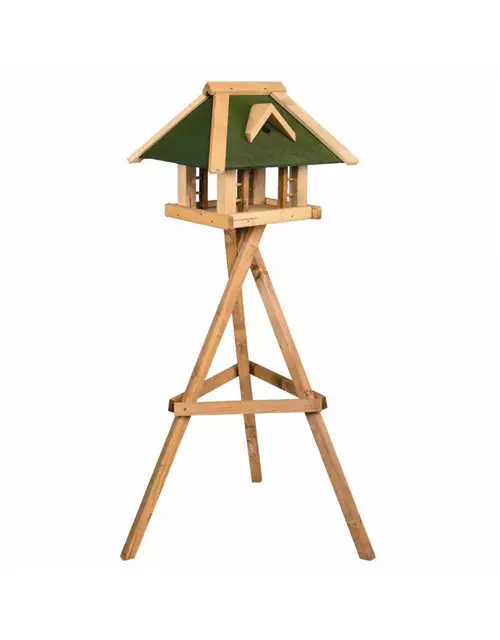 Siena Garden Vogelfutterhaus Grünfink mit Ständer 51x36x37cm 