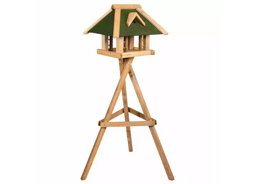 Siena Garden Vogelfutterhaus Grünfink mit Ständer 51x36x37cm 