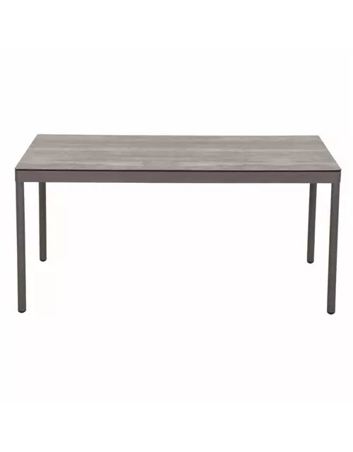 Siena Garden Carim Casual-Dining-Tisch 140x80cm matt graphit