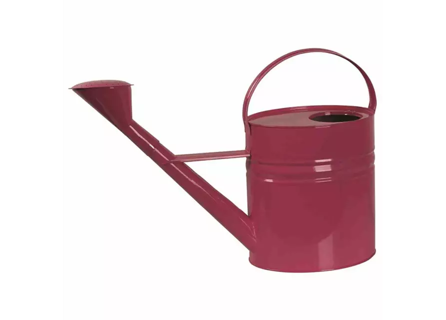 Siena Garden Gießkanne , 10 Liter, 56x19x40 cm pink Stahlblech